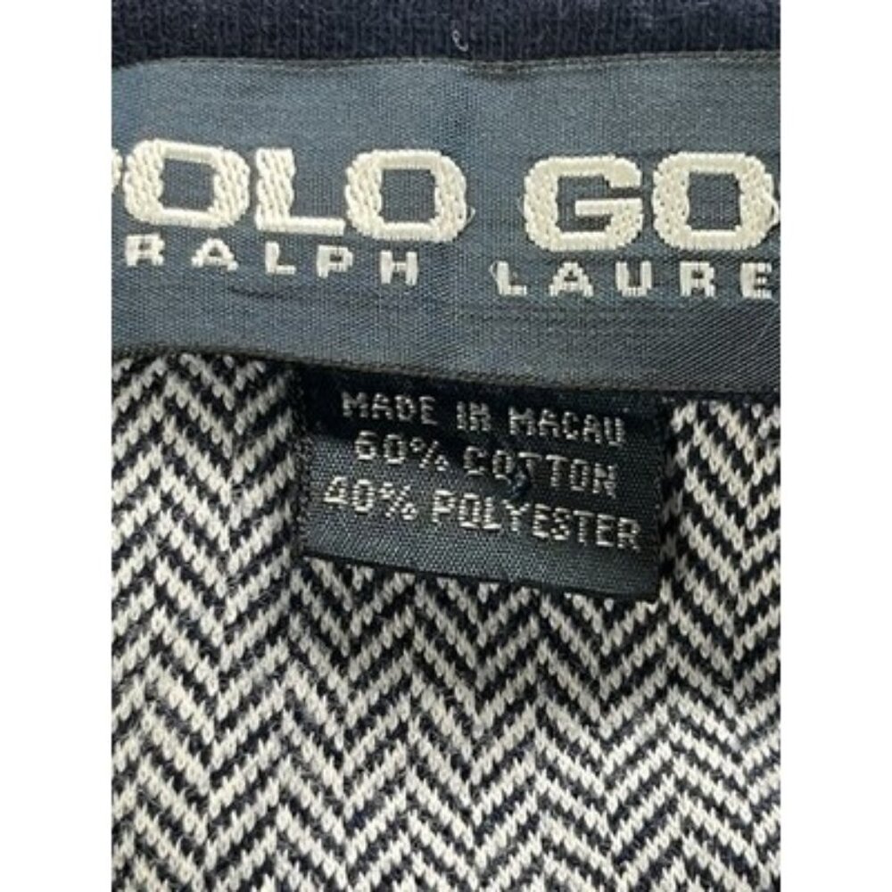 POLO Golf Ralph Lauren Mens M Sweater Vest Blue - Picture 5 of 10